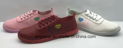 Chaussures d'injection PU pour femmes Chaussures de sport vulcanisées bon marché pour femmes (750)