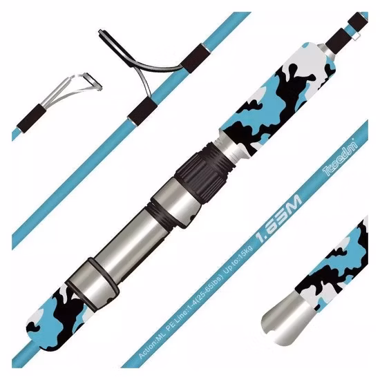 Carbon Parts Slow Jigging Spinning Rod Bait 200-400g Poteau d'aviron